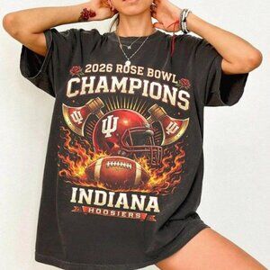 Indiana Football 2026 Rose Bowl Champions Fan T-Shirt